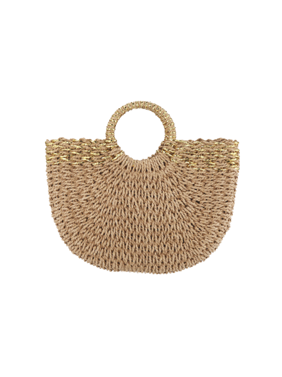 Hello Sunshine Raffia Purse beach summer purse womens jincy's