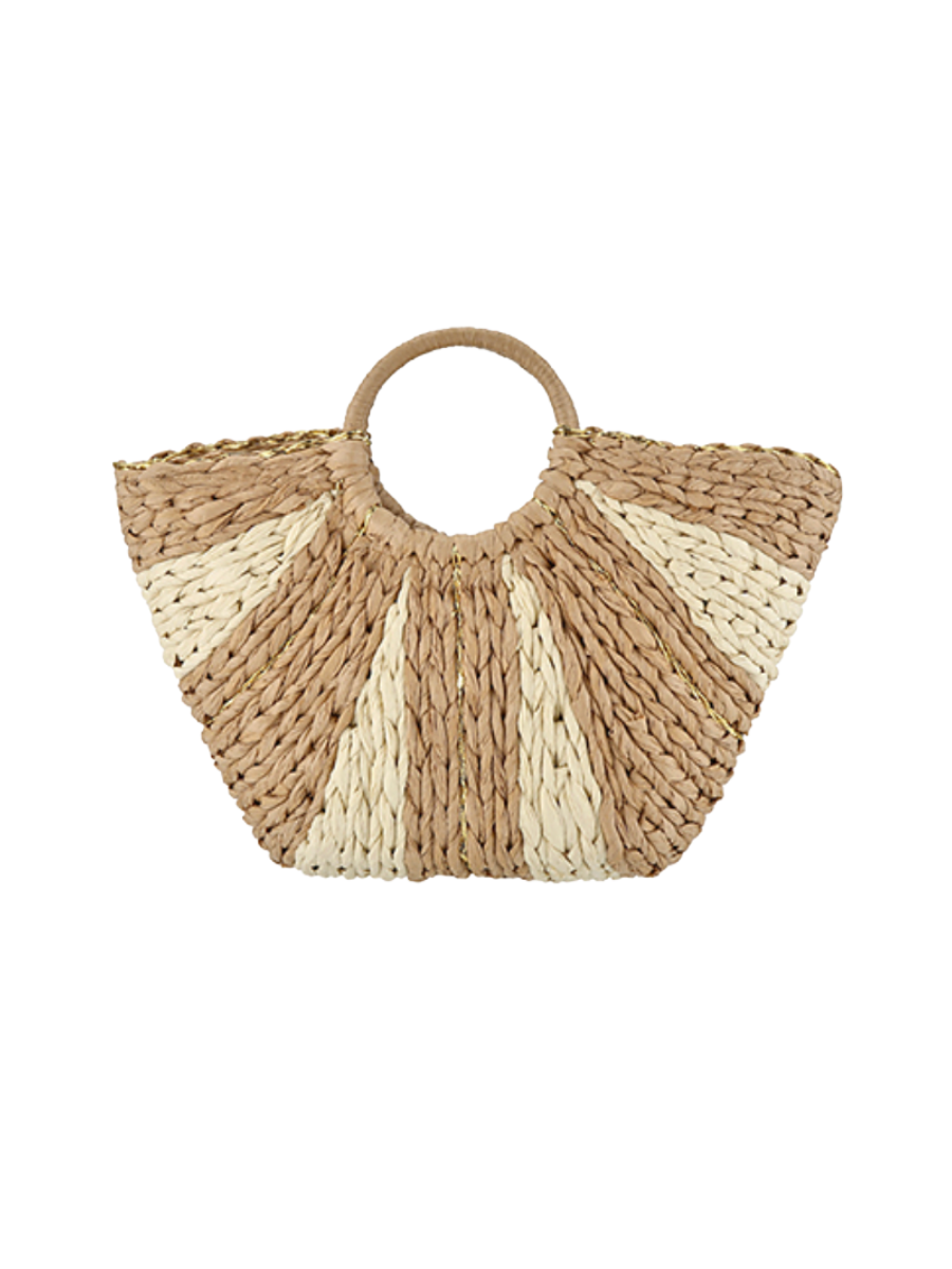 Sun Chaser Raffia Purse