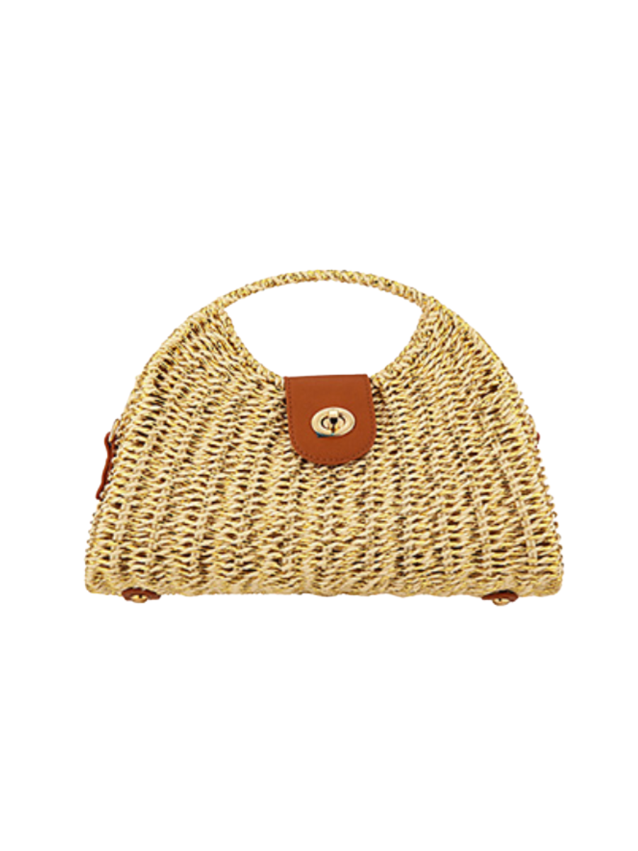 Summer purse womens boutique raffia straw gold jincy's 