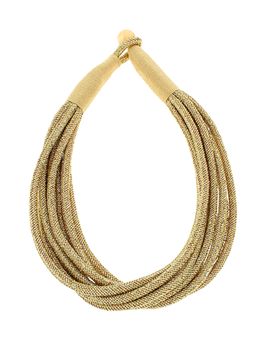 golden stella rope necklace gold womens boutique jincy's