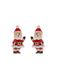 Jincy's Women's boutique red santa earrings