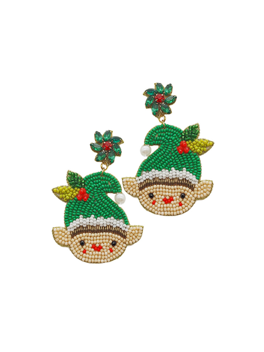 Santa's Little Helper Earrings