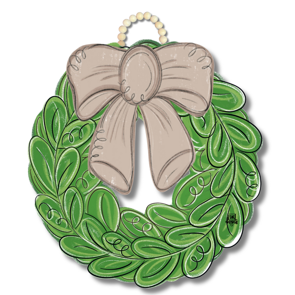Jincy's bow wreath hanger home gifts