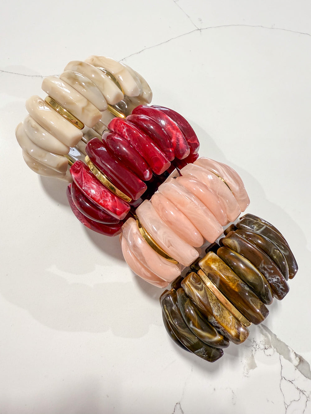 Hart Designs | Assorted Marble Beaded Bracelets