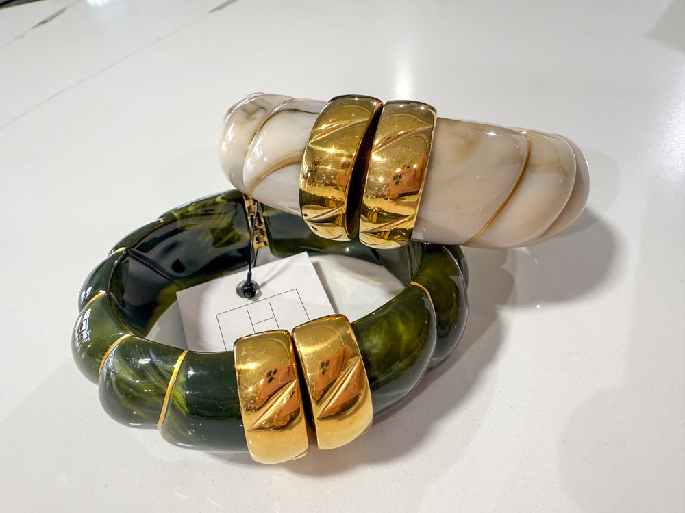 Hart Designs | Assorted Twisted Marble Glam Cuffs