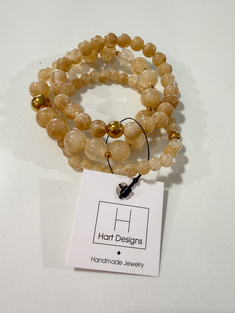 Hart Designs | Assorted Marble Bracelet Set