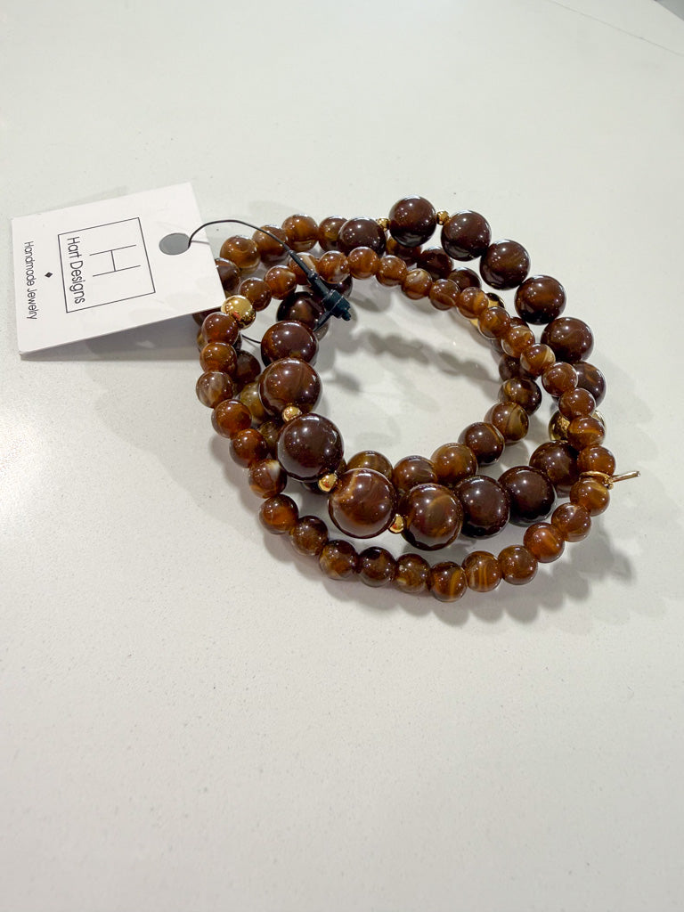 Hart Designs | Assorted Marble Bracelet Set