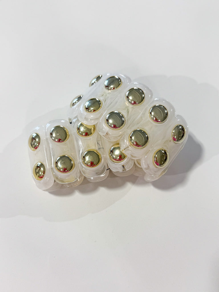 Hart Designs | Gold & Marble Cuff