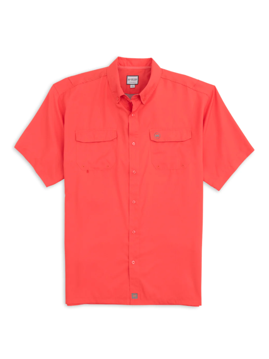 Heybo | The Beaufort Short Sleeve - Coral