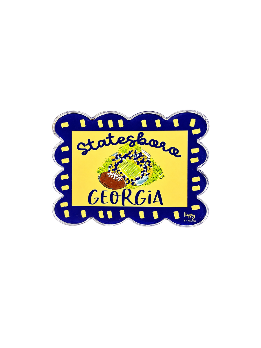 Scallop Stadium Magnet - Statesboro