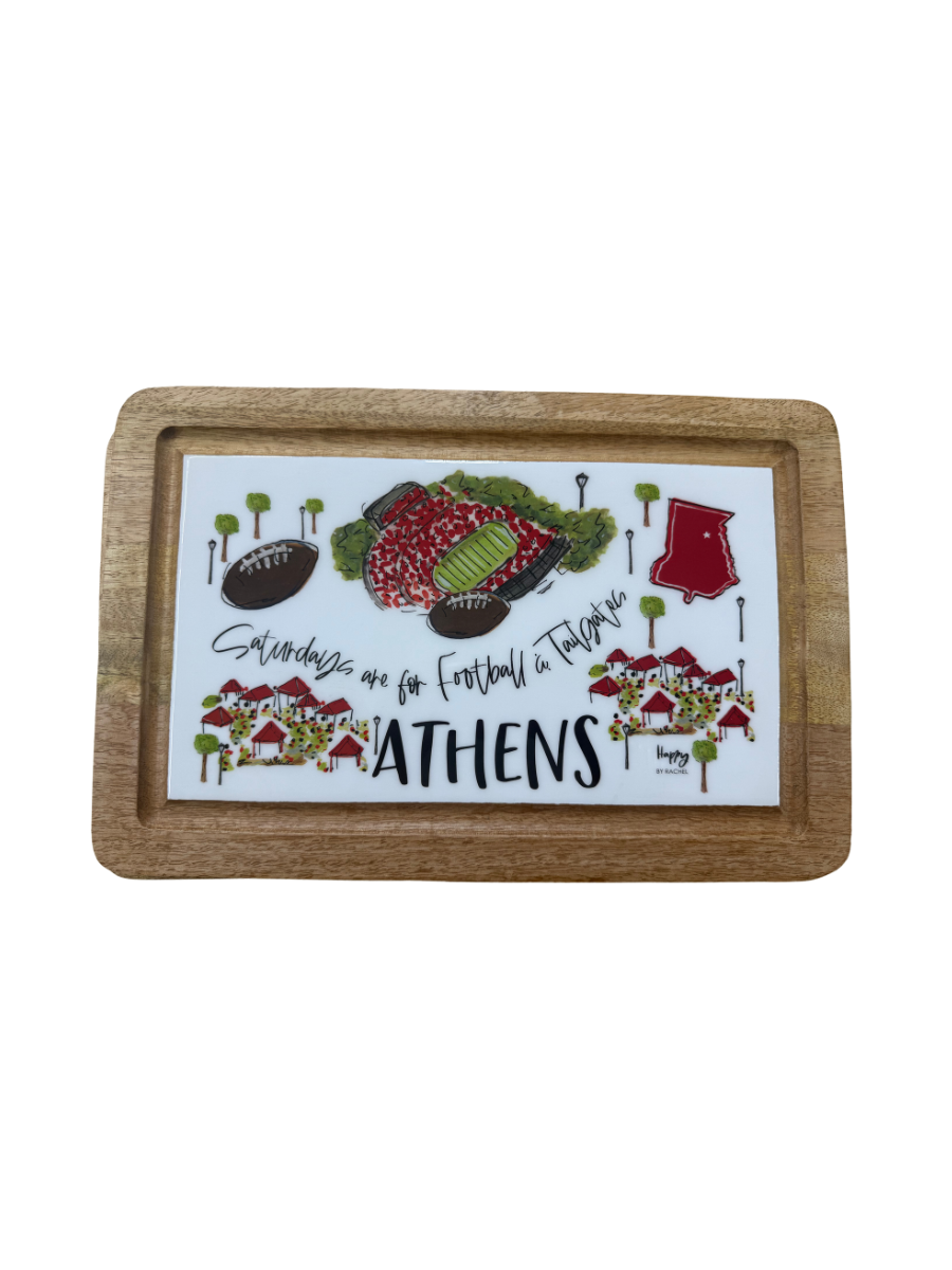Athens, GA Tailgate Board