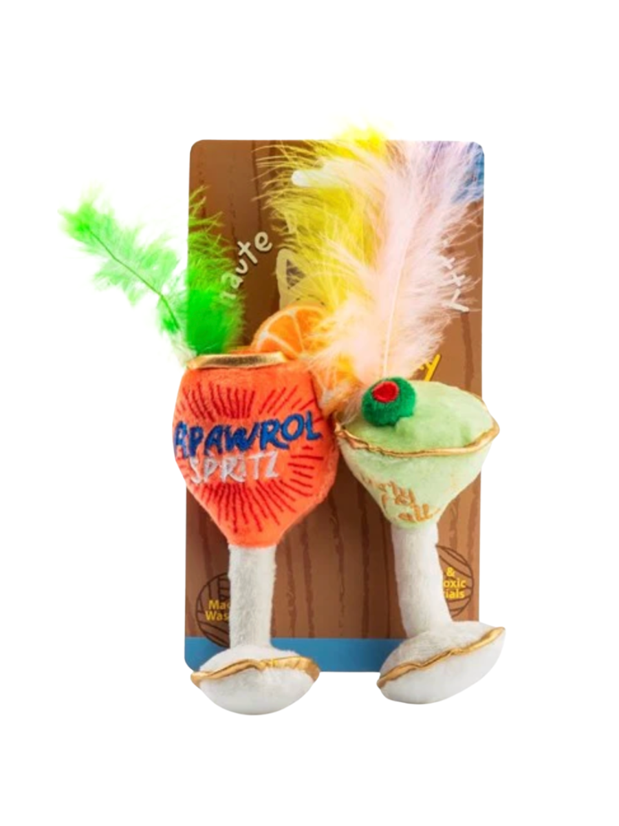Kitty Cocktails (2 cocktails) Catnip Toys cat toys gift jincy's 