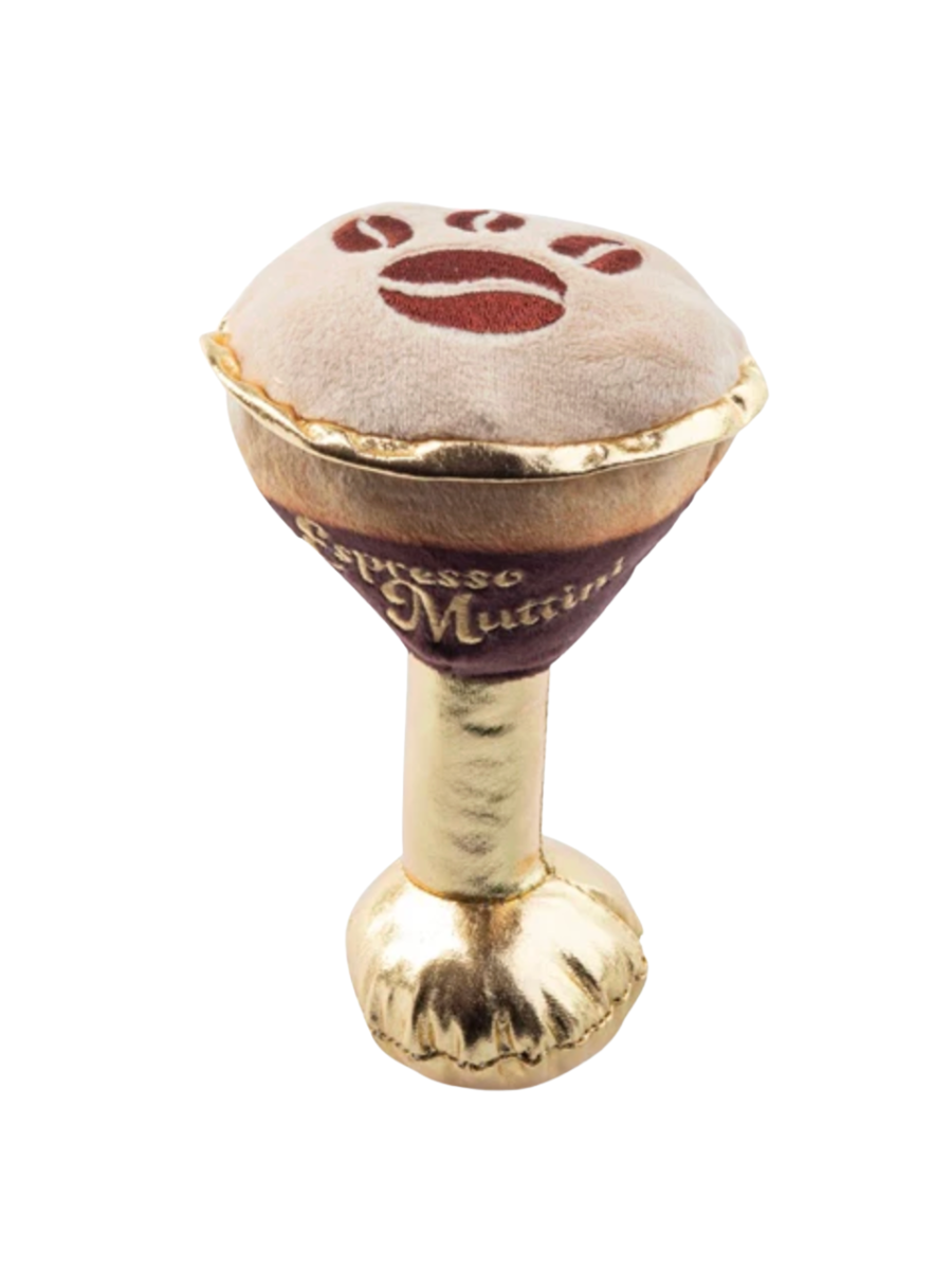 Espresso Muttini Dog Toy gift puppy gift jincy's 