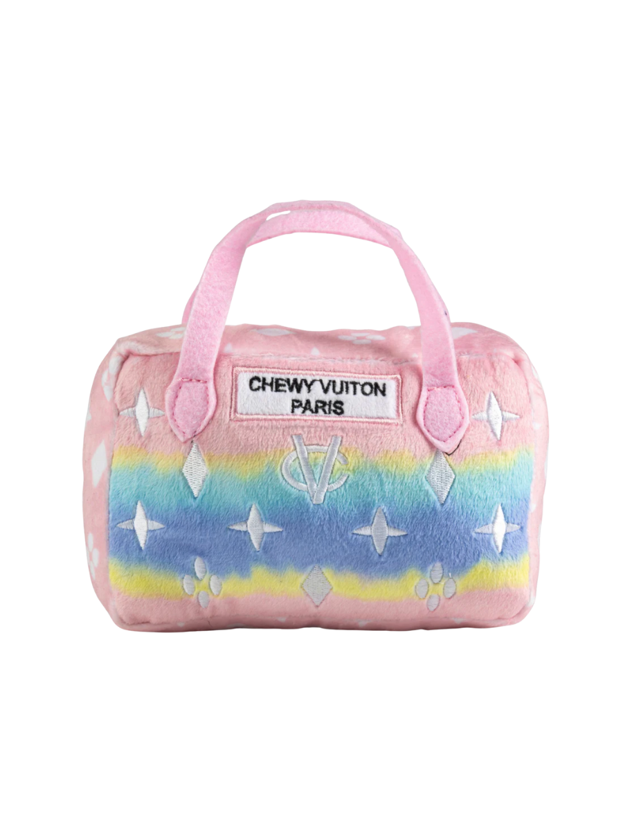 Pink Ombre Chewy Vuiton Bag Toy dog toy gift jincy's