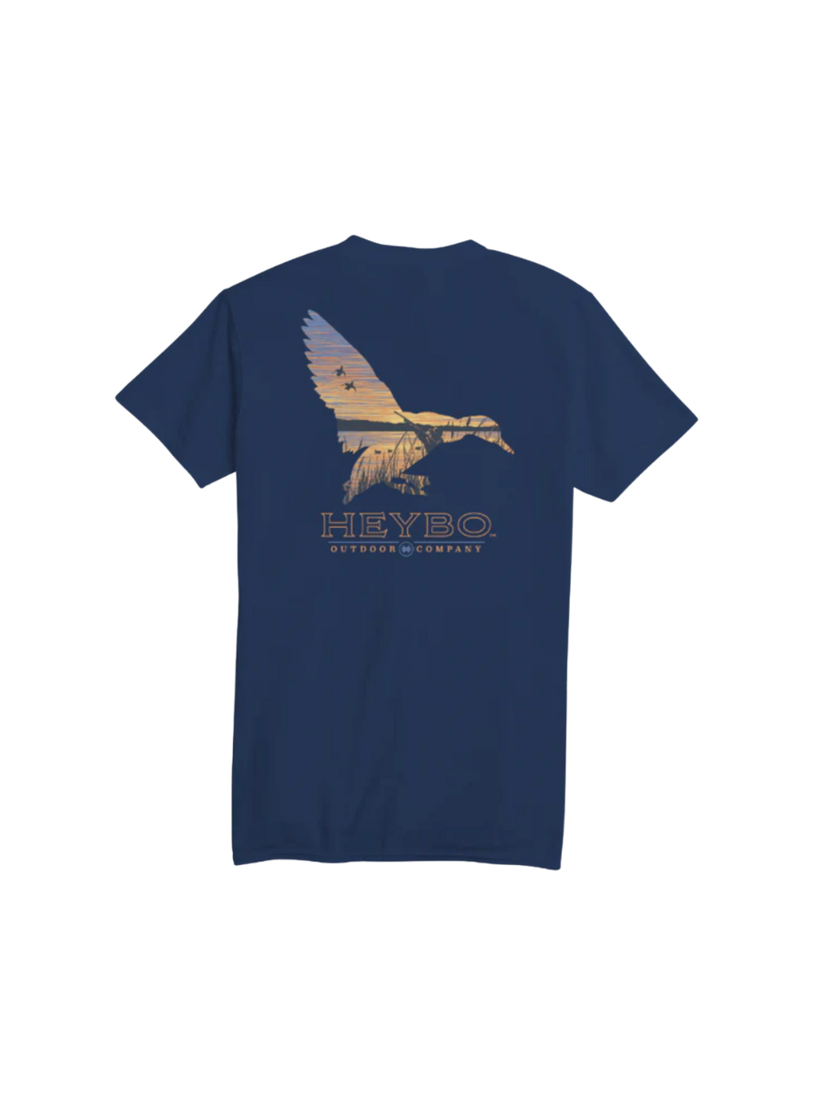 Heybo | Sunrise Silhouette Tee - Sargasso Sea