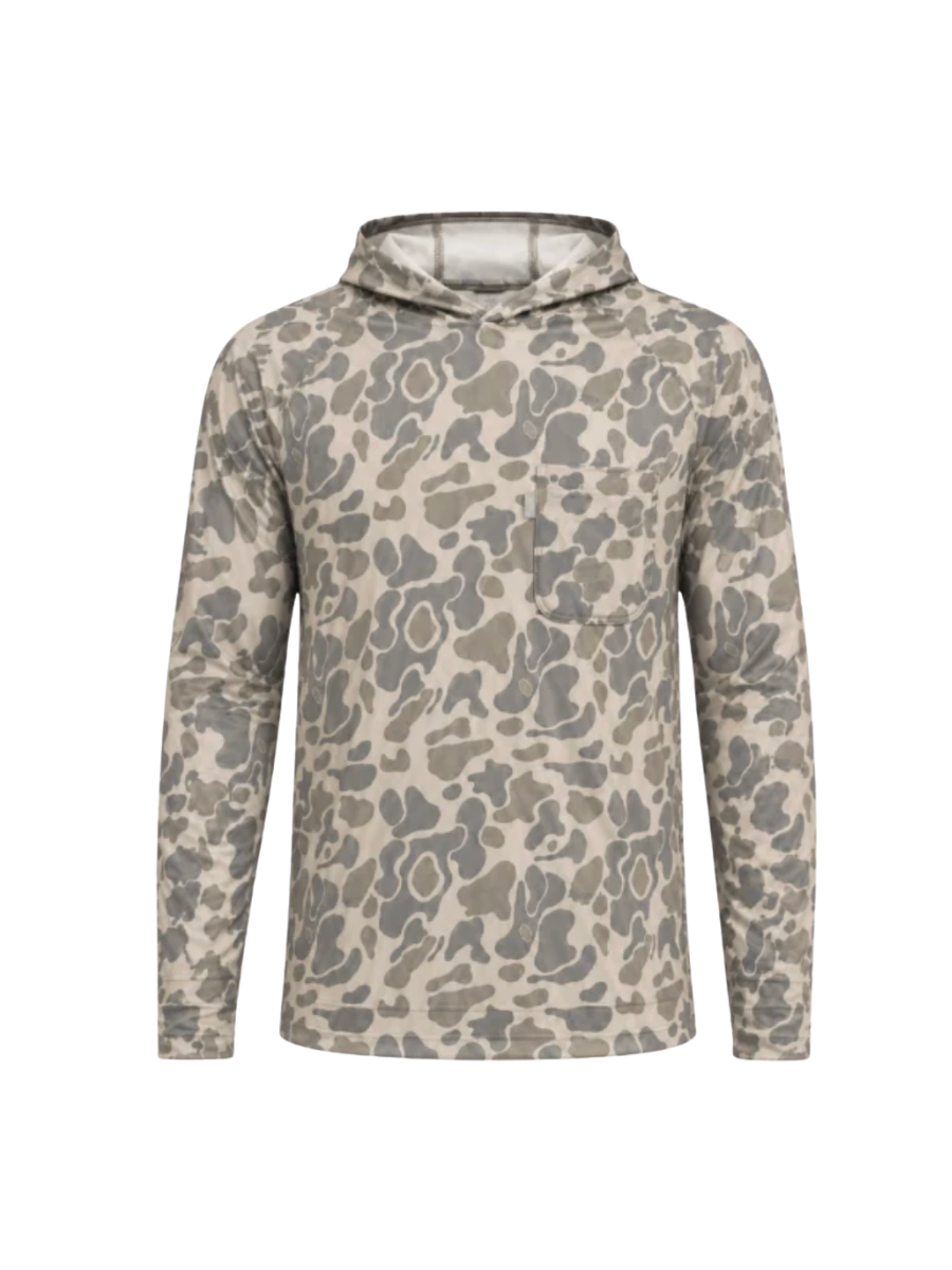 Prairie Oaks Waterfowl | Bottoms Hoody - Traditions Camo Olive