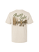 Prairie Oaks Waterfowl Old School Morning Spread Tee Latte mens duck hunters tripp