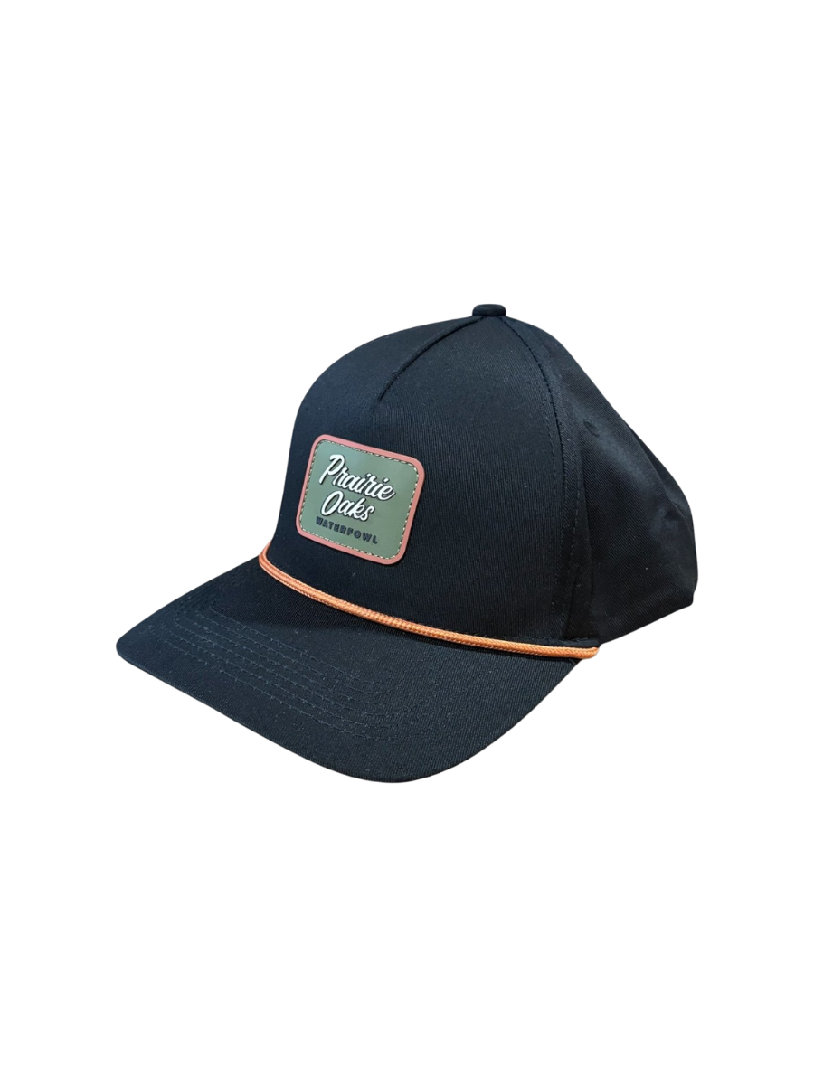 Prairie Oaks Waterfowl | Ranger Rope Hat - Black