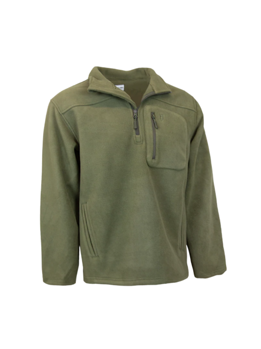 Heybo | Bluffs Fleece 1/4 Zip - Olive