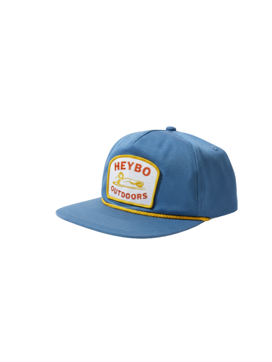 Heybo Outdoors | Floating Mallard Rope Hat - Blue