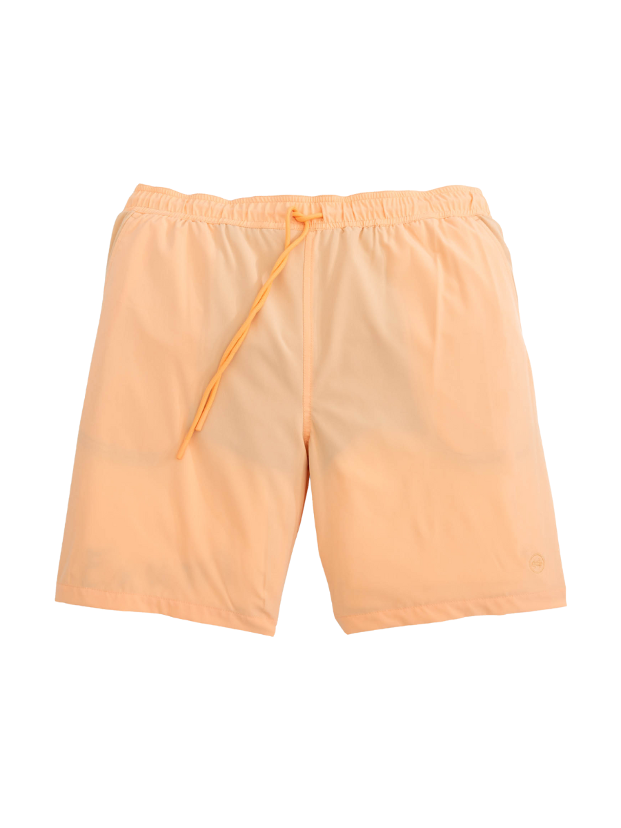 Heybo Tidal Short Peach Mens Shorts Swim Trunk Orange Jincy's Tripp Draw String