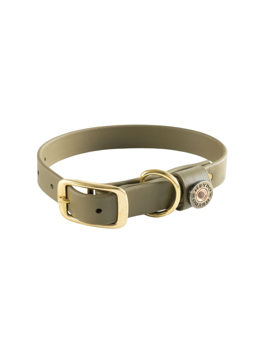 Heybo | Biothane Dog Collar - Olive