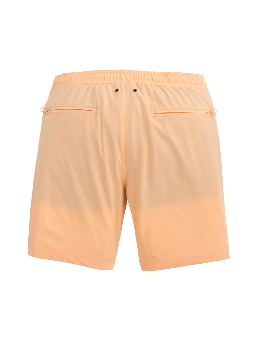 Heybo Tidal Short Peach Mens Shorts Swim Trunk Orange Jincy's Tripp Draw String