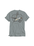 Prairie Oaks Waterfowl | Sprig Tee - Silver Filgree
