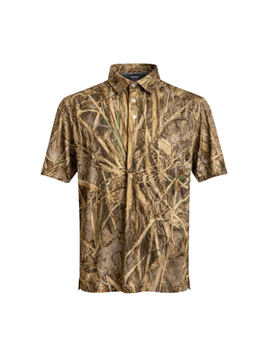 Heybo YOUTH Range Polo Mossy Oak Bottomland boys Tripp
