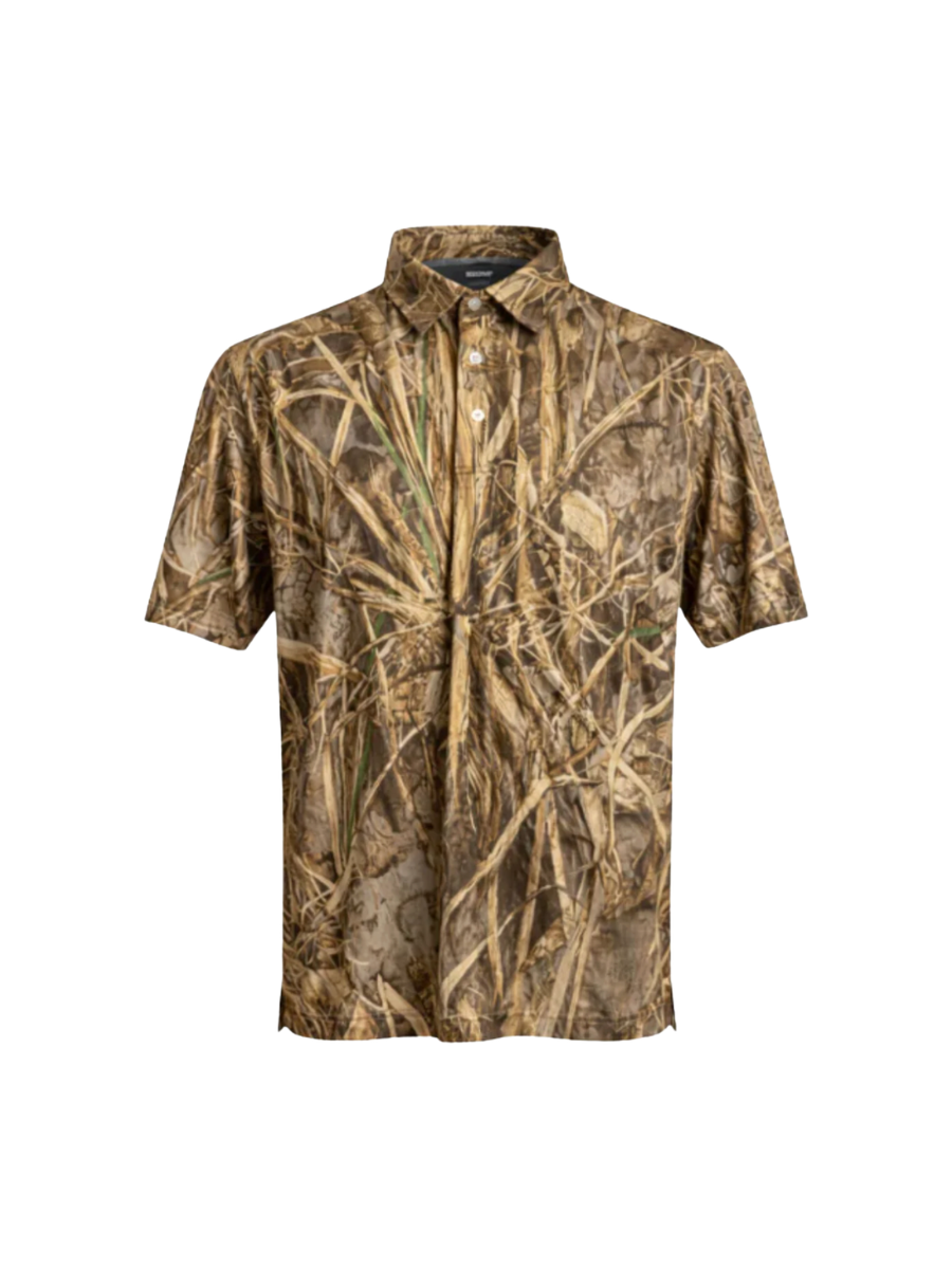Heybo YOUTH Range Polo Mossy Oak Bottomland boys Tripp