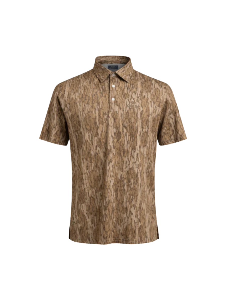 Heybo YOUTH Range Polo Mossy Oak Bottomland boys tripp