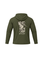 Heybo | Camp Hoodie - Mallard Camo lightweight mens olive green 