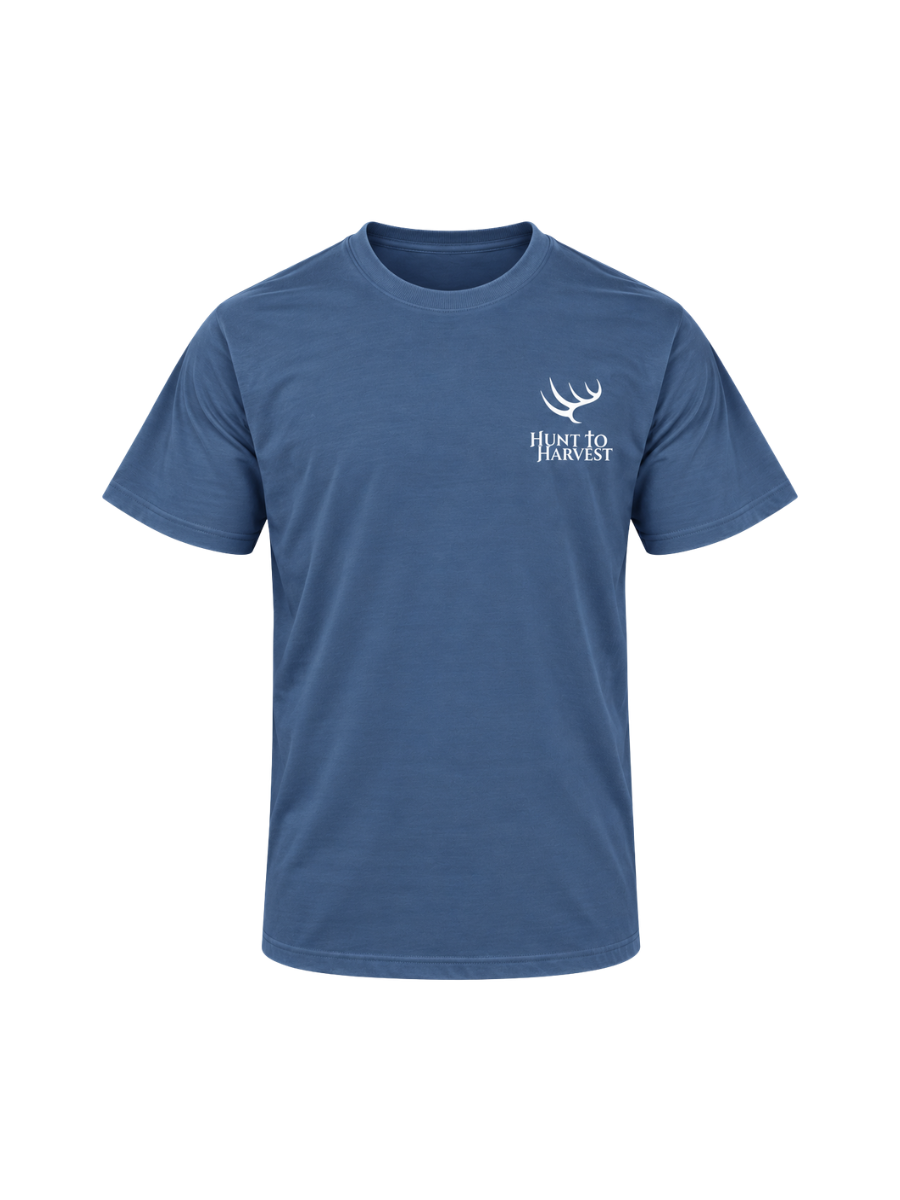 Hunt To Harvest | Neon Logo Sign - Slate mens blue