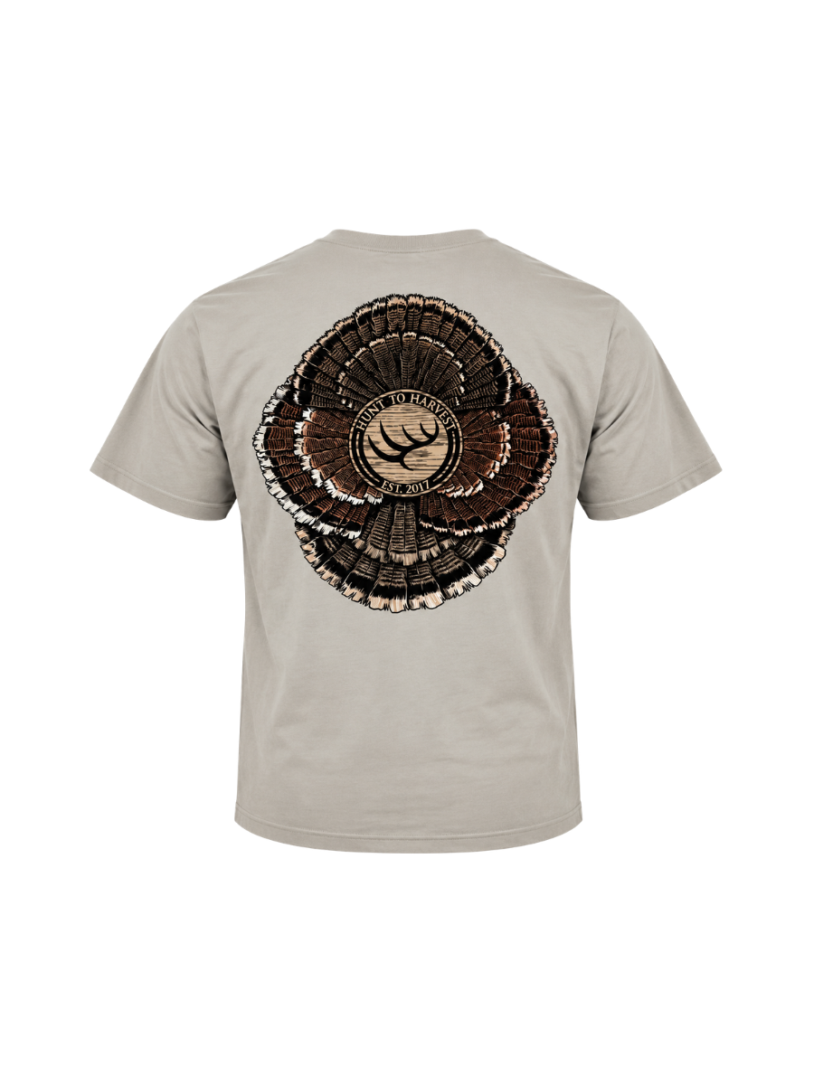 Hunt To Harvest | Turkey Feathers Tee mens