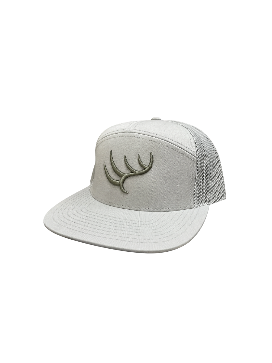 Hunt To Harvest | 7 Panel Hat - Quarry