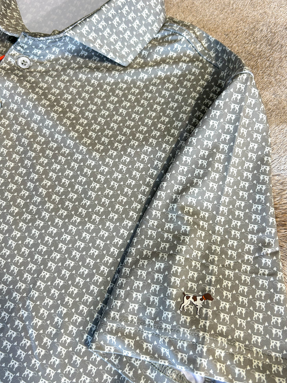 Southern Point Co | Heritage Print Greyton Polo