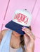 Simply Southern America Hat womens boutique red navy cream jincy's