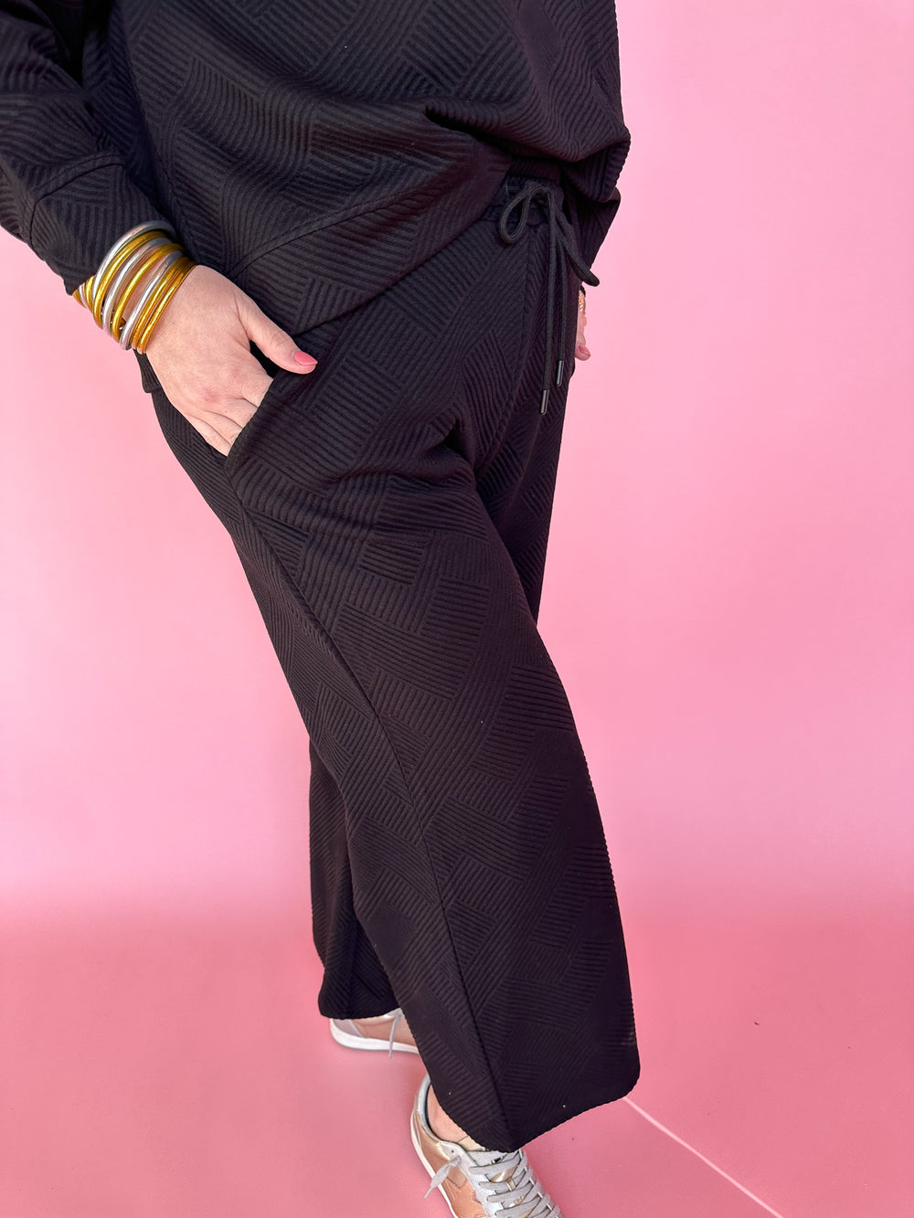 Ready To Roll Pant Set - Black