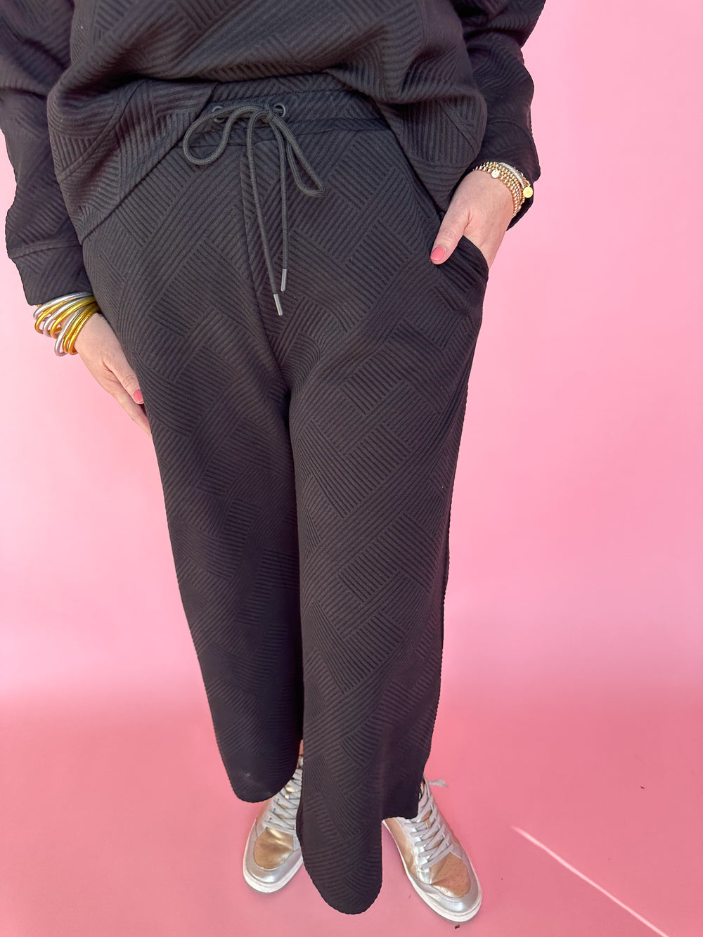 Ready To Roll Pant Set - Black