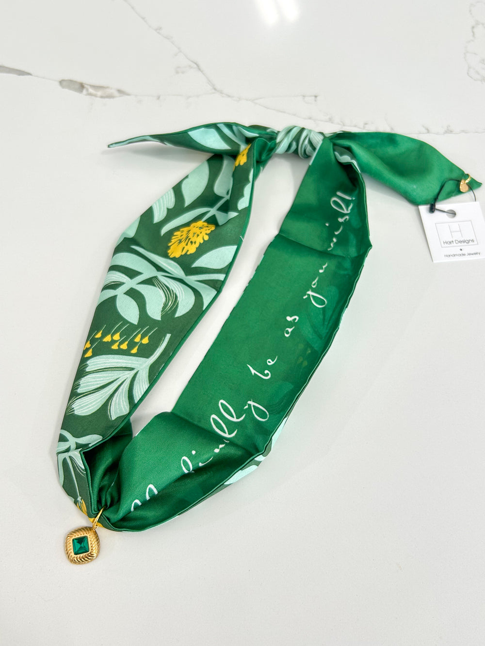 Hart Designs Emerald Garden Gem Twilly Necklace womens boutique jincy's