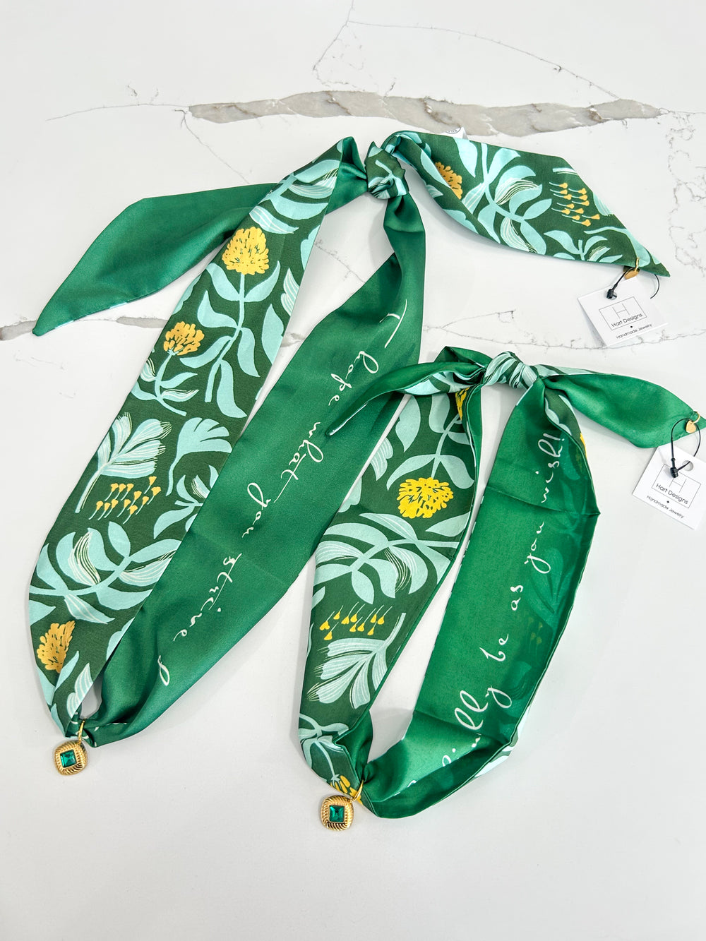 Hart Designs Emerald Garden Gem Twilly Necklace womens boutique jincy's