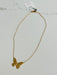 Hart Designs | Gold Butterfly Chain Necklace womens boutique jincy's 