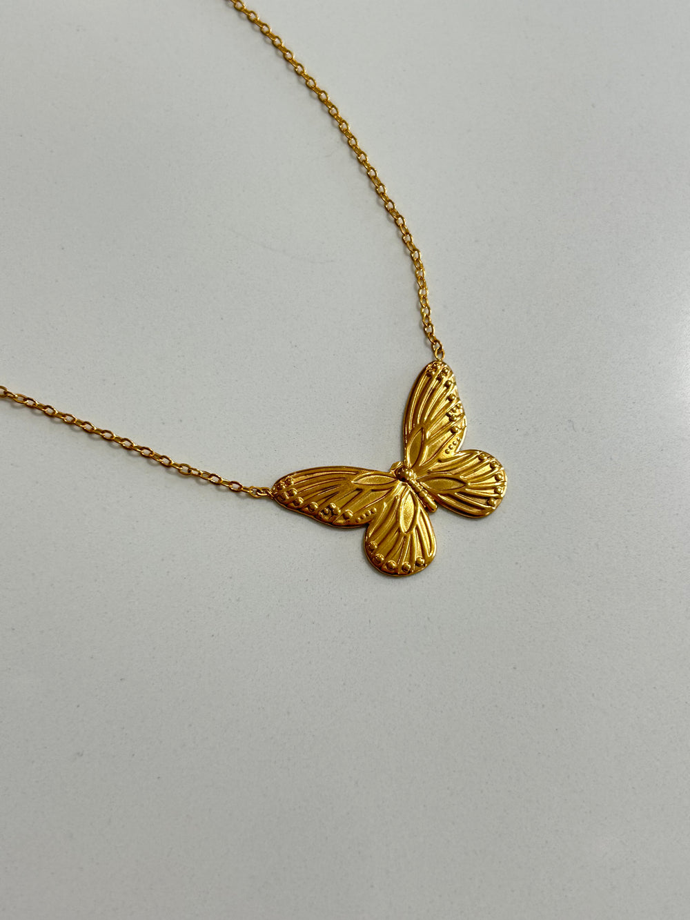 Hart Designs | Gold Butterfly Chain Necklace womens boutique jincy's 