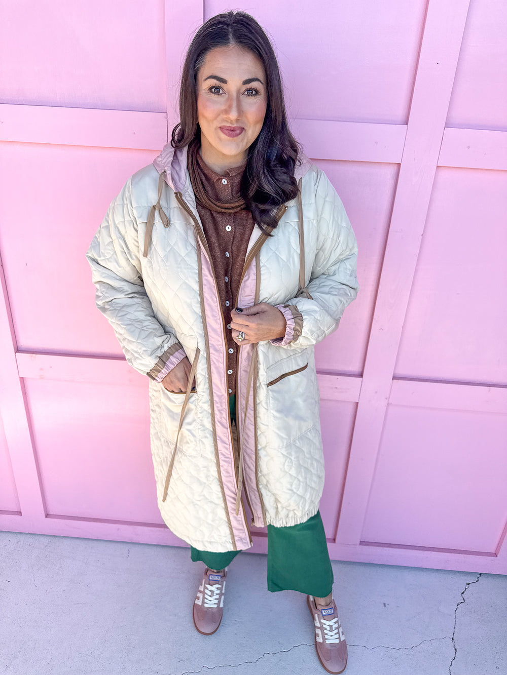 Warm Winter Quilted Jacket