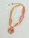Hart Designs | Citrus Petal Hanging Jewel Scarf Necklace 