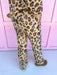 QUEEN OF SPARKLES | Leopard Pants tan brown black womens boutique jincy's