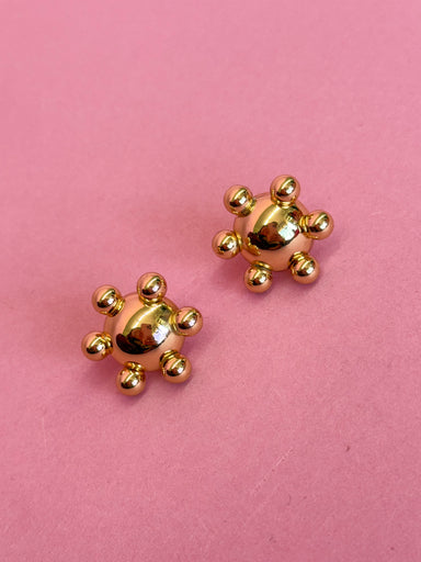 Gold Stud Earrings Boutique Earrings Fun Earrings Women's Earrings Jincy's