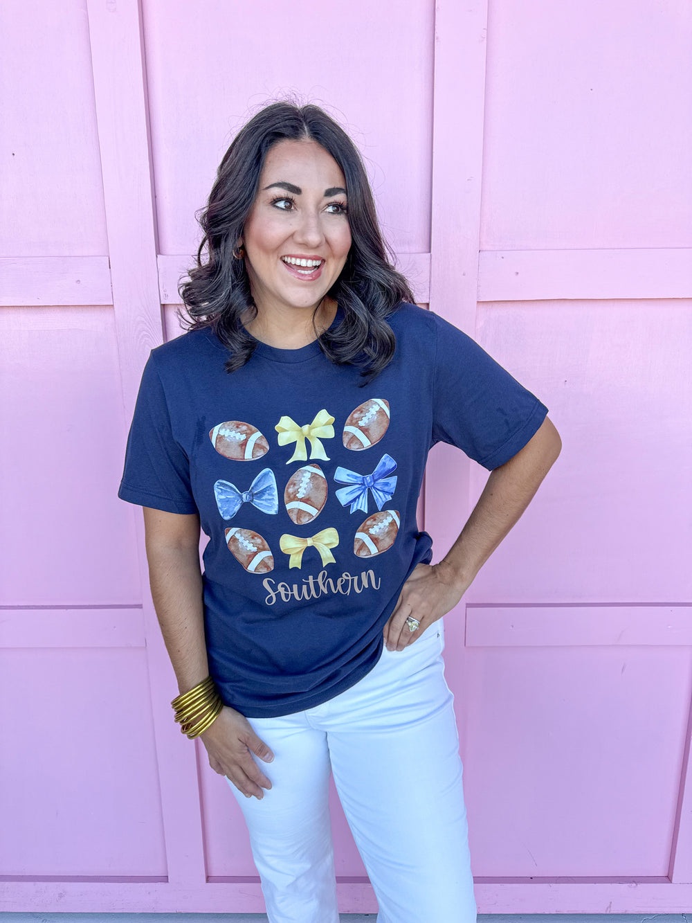 Gameday Bow Tee - Southern