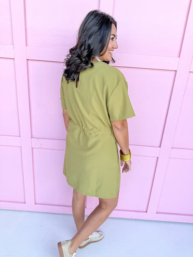 Jincy's Women's Boutique chartreuse mini Dress