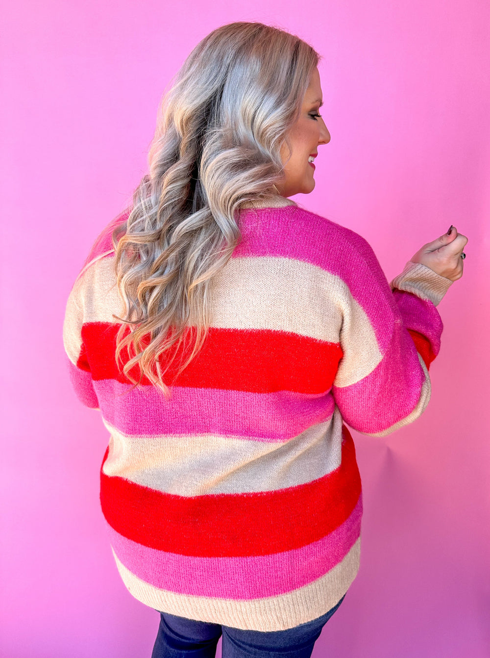 Favorite Season Sweater - Pink